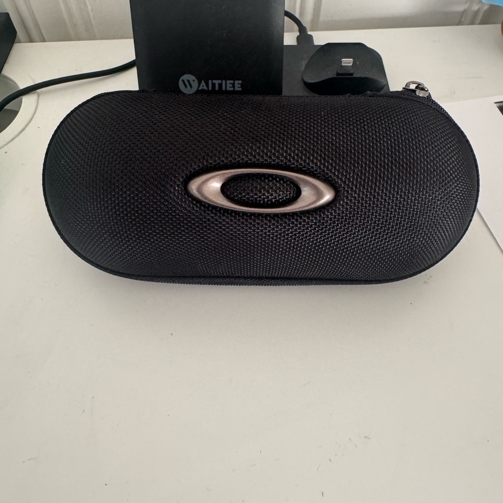 Black Oakley Portable Audio Case